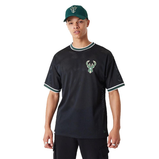 New Era Ανδρική κοντομάνικη μπλούζα Milwaukee Bucks Men's T-Shirt